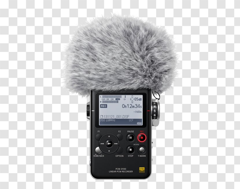 Digital Audio Microphone Sony PCM-D100 - Walkman Transparent PNG