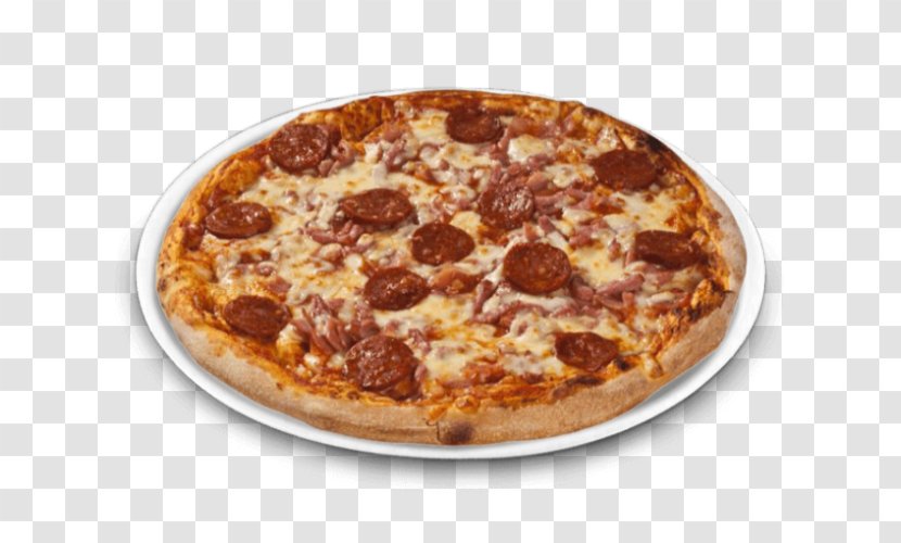 Pizza Delivery Ham Salami Calzone - Chorizo Transparent PNG