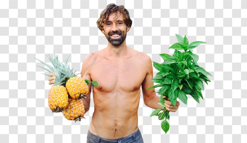 Daniel McDonald Pineapple Raw Foodism Fruitarianism Nutrition - John A Mcdougall - Weightlifting Bodybuilding Transparent PNG