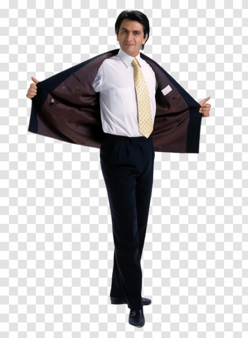 Clothing Suit Standing Outerwear Male - Tuxedo Gentleman Transparent PNG