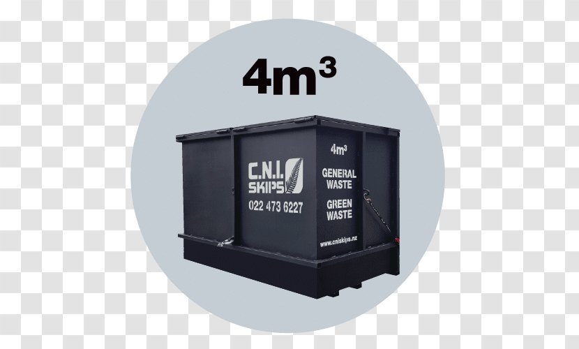 C.N.I Skips Lake Taupo Rubbish Bins & Waste Paper Baskets - Weight - Three Counties Skip Hire Transparent PNG