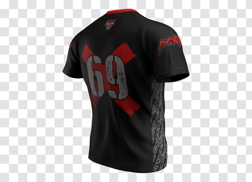 Sports Fan Jersey T-shirt Logo Sleeve - Red - T Shirt Branding Transparent PNG