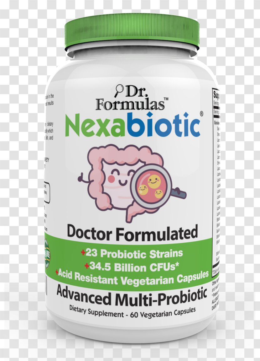 Dietary Supplement Lactobacillus Acidophilus Saccharomyces Boulardii Probiotic Strain - Gastrointestinal Tract - Probiotics Transparent PNG