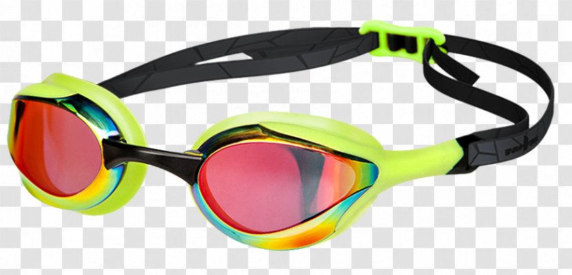 Goggles Sunglasses Mad Wave Alien - Rainbow Eye Transparent PNG