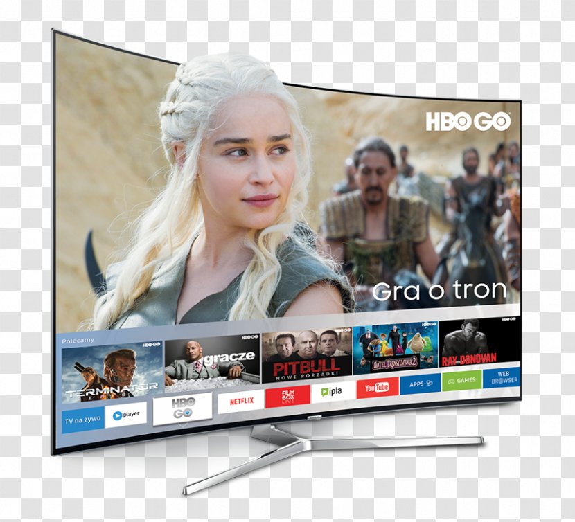 4K Resolution Ultra-high-definition Television Samsung LED-backlit LCD - Lcd Tv - Emilia Clarke Transparent PNG