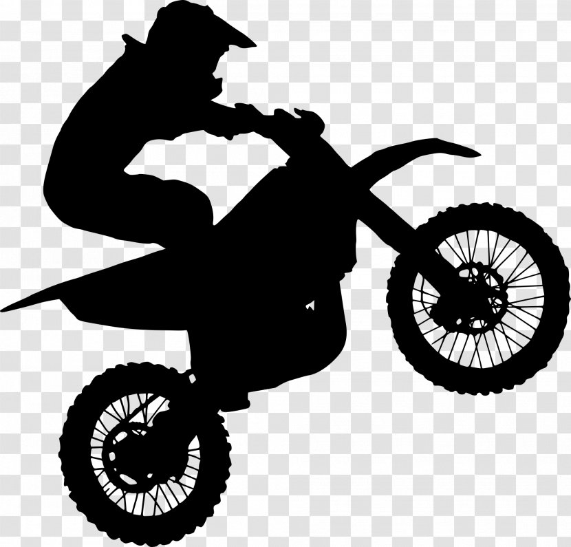 Motorcycle Motocross Motocicleta De Cross Dirt Bike Enduro - Wheelie Transparent PNG