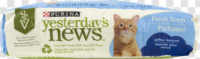 Cat Litter Trays Ferret Bedding News - Paper Transparent PNG