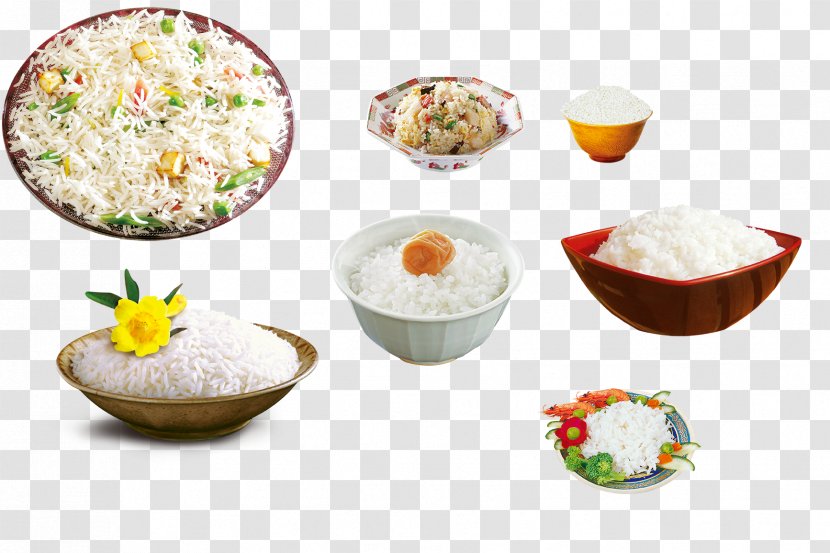 Yangzhou Fried Rice Cooked Chinese Cuisine - Egg Transparent PNG