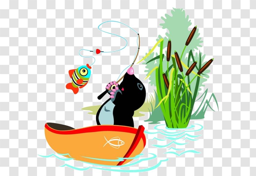 Stock Illustration Cartoon - Boat Sea Water Transparent PNG