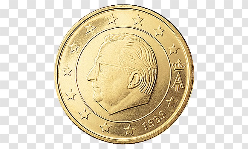 50 Cent Euro Coin Belgian Coins 1 - Fen Transparent PNG