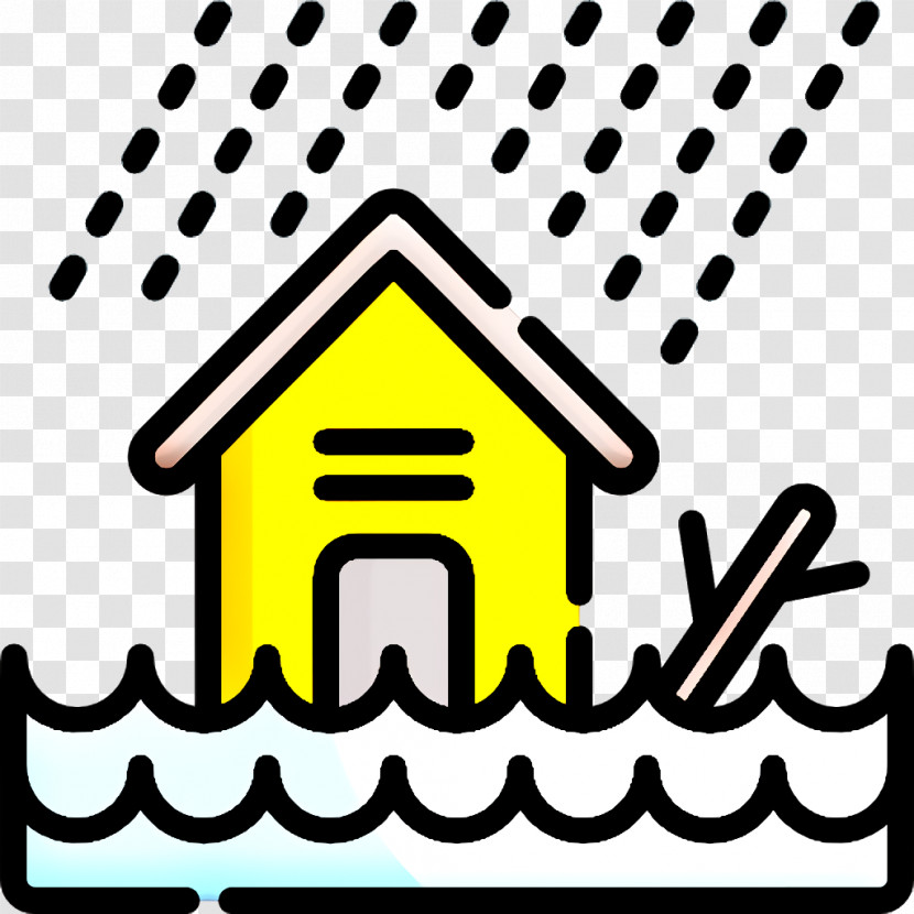 Natural Disasters Icon Flood Icon Transparent PNG