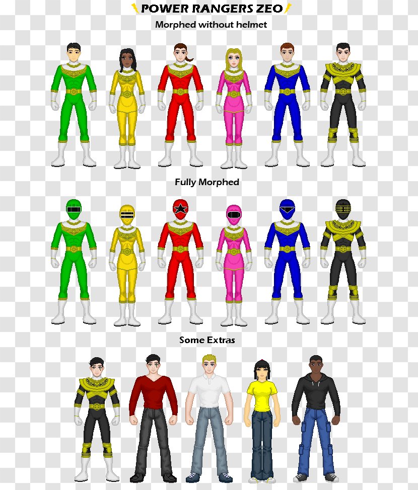 Power Rangers Digital Art DeviantArt Pixel - Zeo Transparent PNG