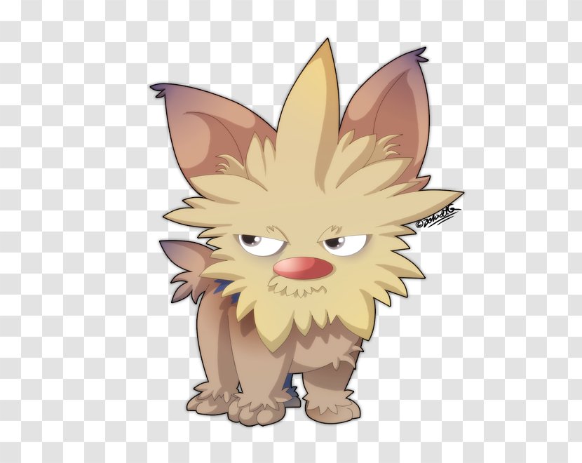Whiskers Lillipup Pokémon GO Herdier Stoutland - Cat - Pokemon Go Transparent PNG