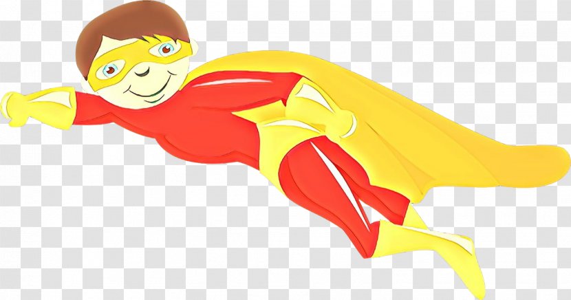 Yellow Cartoon Fictional Character Clip Art Transparent PNG