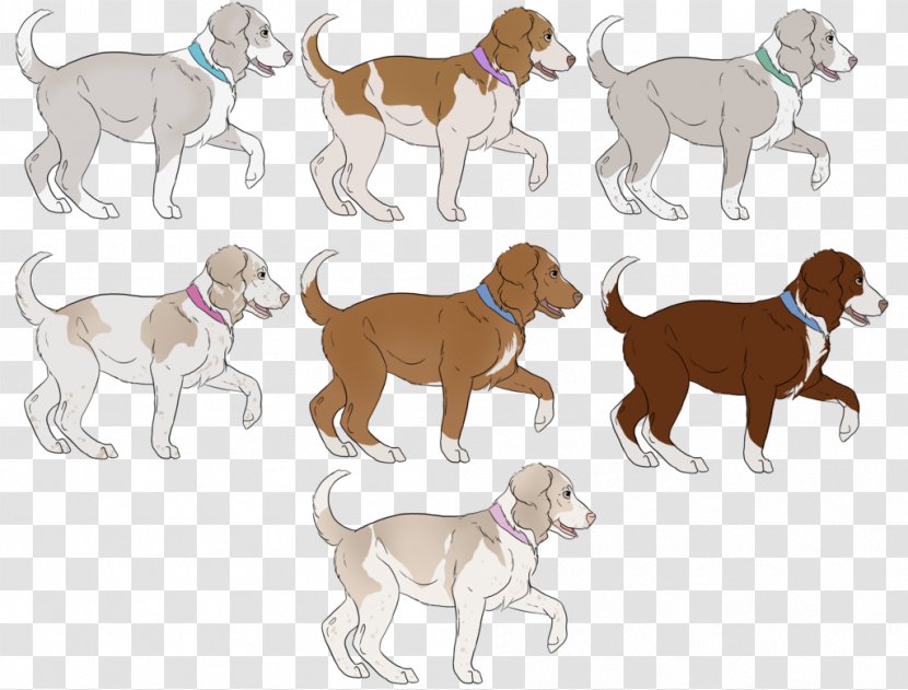 Dog Breed English Foxhound Crossbreed - Litter Transparent PNG