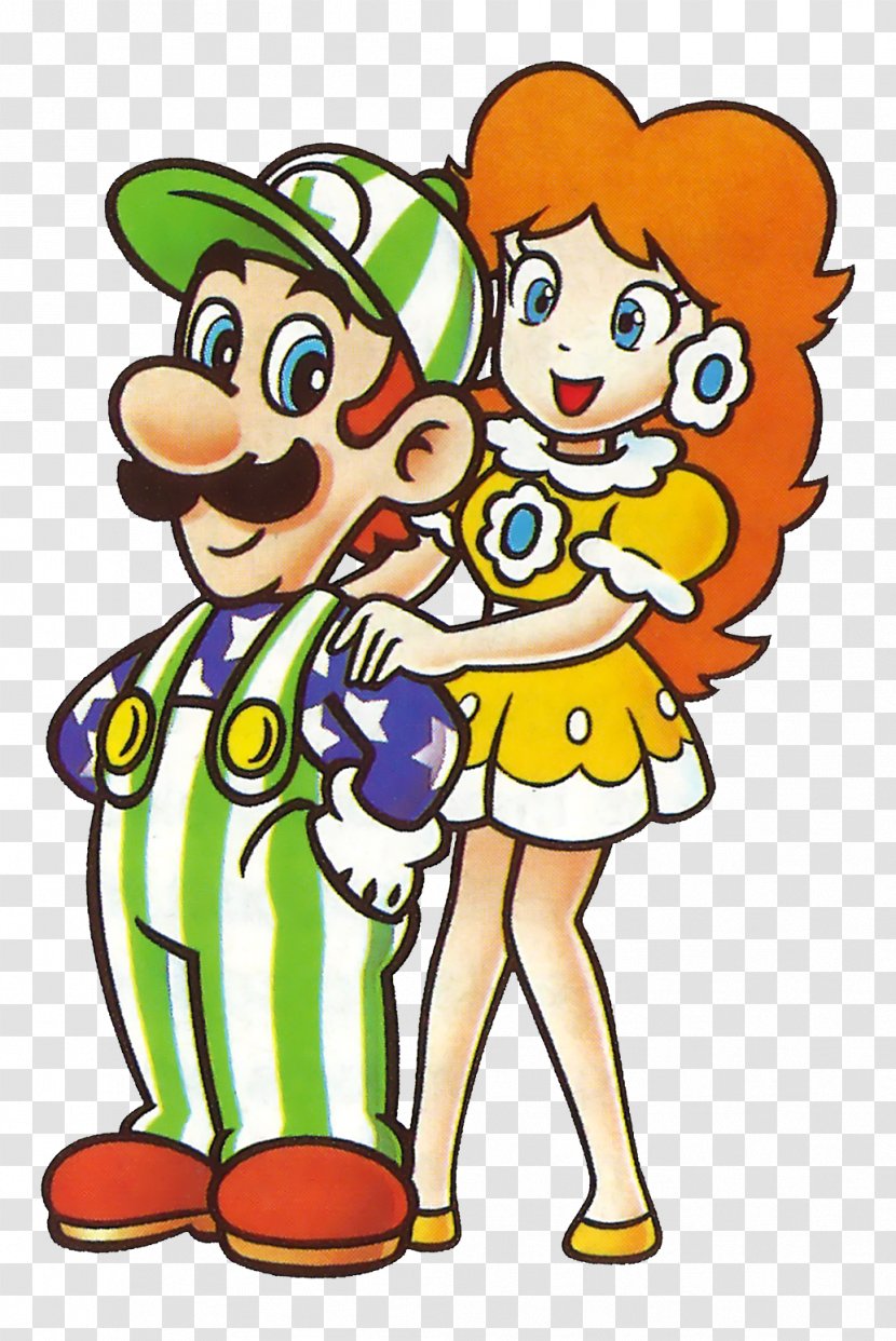 Mario & Luigi: Superstar Saga Princess Daisy Peach - Happiness - Luigi Transparent PNG