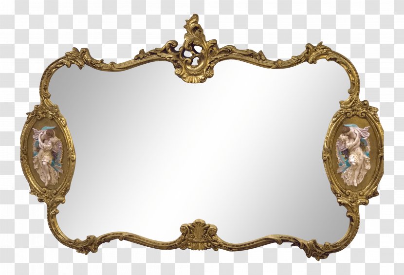 Mirror Picture Frames Gilding Image Gold Transparent PNG