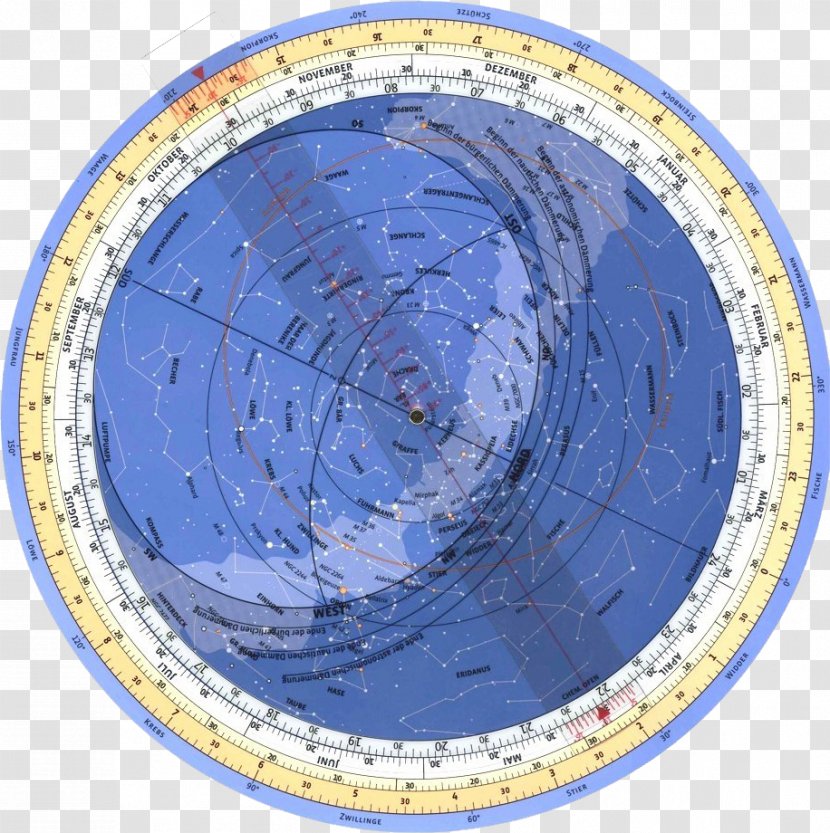 Star Chart Planetarium Night Sky Transparent PNG