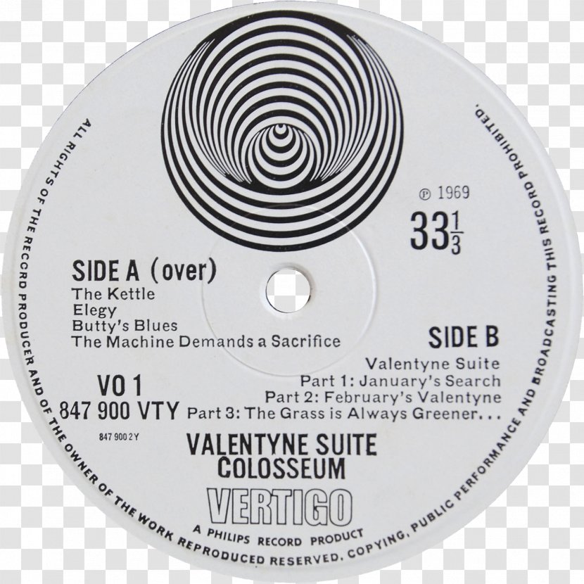 Record Label Valentyne Suite Colosseum Gatefold - Brand - Disco In Vinile Transparent PNG