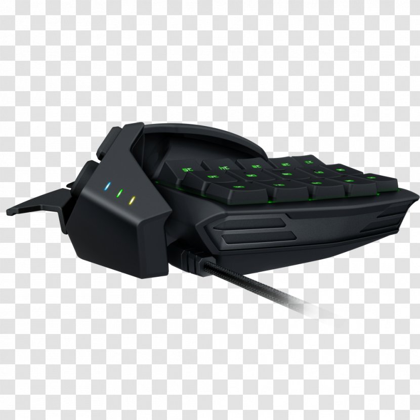 Computer Keyboard Gaming Keypad Razer Inc. Tartarus Chroma Orbweaver - Technology - Tartar Transparent PNG