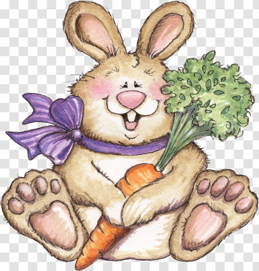 Easter Bunny Hare Rabbit Clip Art - Coelho Transparent PNG