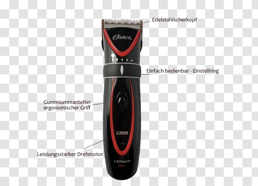 Hair Clipper Oster C200 Ion Las Máquinas Y Los Motores John Manufacturing Company - Wahl - Trimmer Transparent PNG