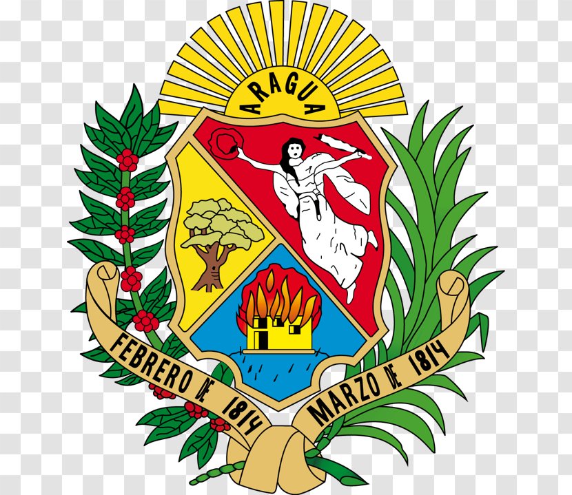 Táchira Maracay Miranda Escudo De Armas Del Estado Aragua Bandera - Fictional Character - Flag Transparent PNG