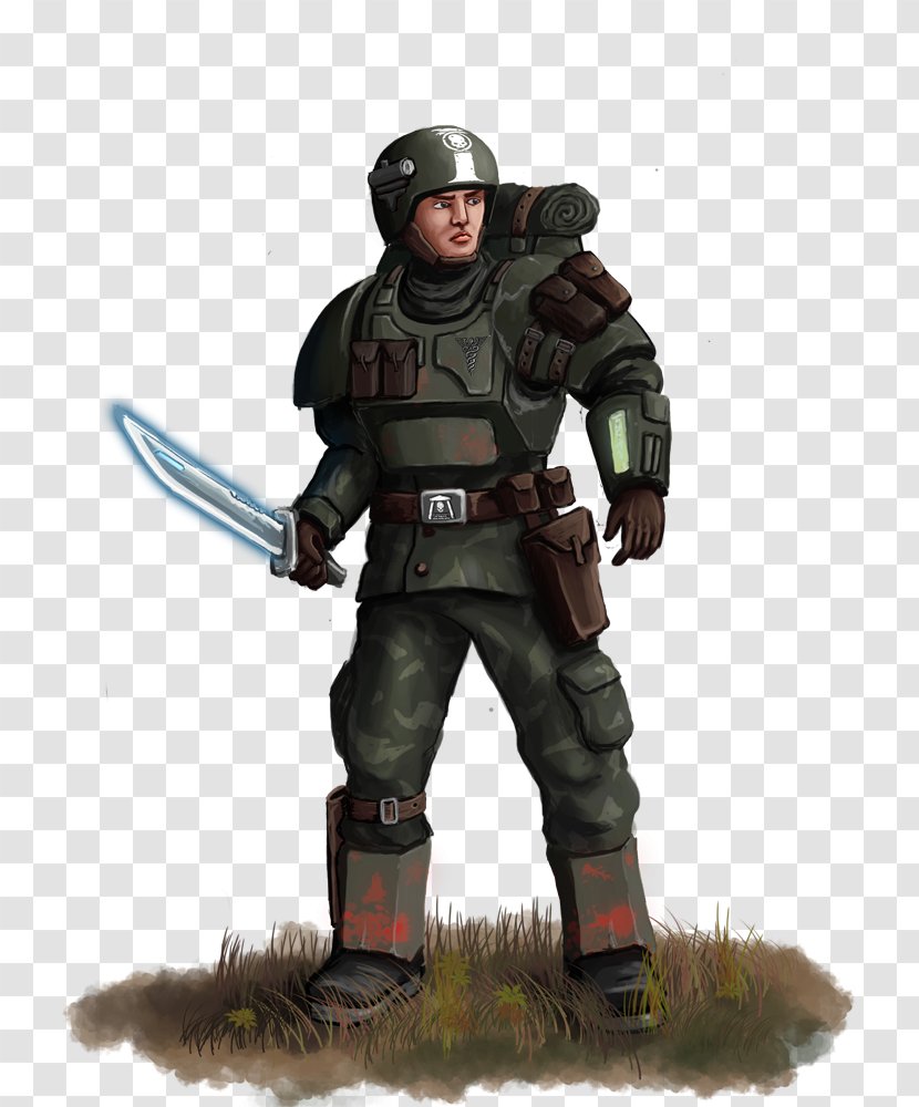 Warhammer 40,000 Fantasy Battle Imperial Guard Imperium Tau - Personal Protective Equipment - Soldier Transparent PNG