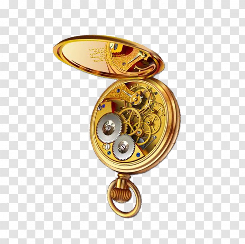 Pocket Watch Clock - Hour - Record Time Transparent PNG