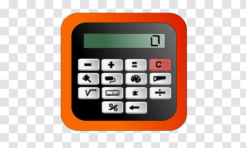 Calculator Electronics Numeric Keypads Transparent PNG