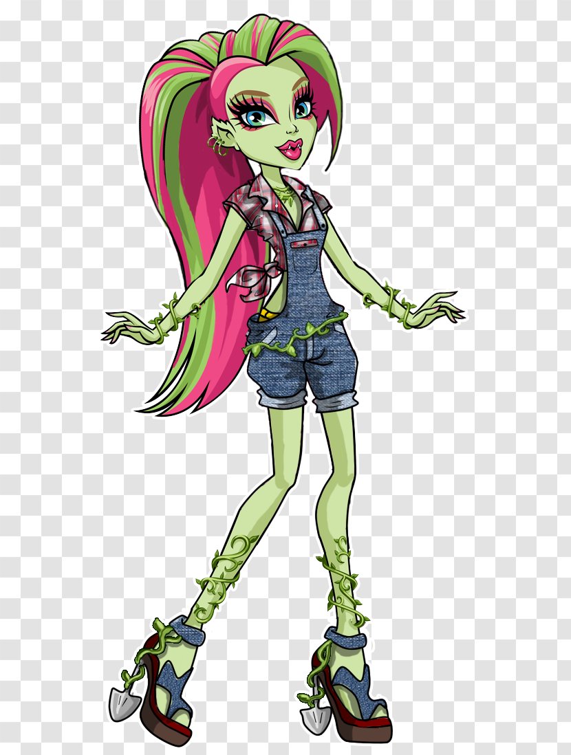 Monster High Frankie Stein Doll Barbie Ever After - Supernatural Creature Transparent PNG