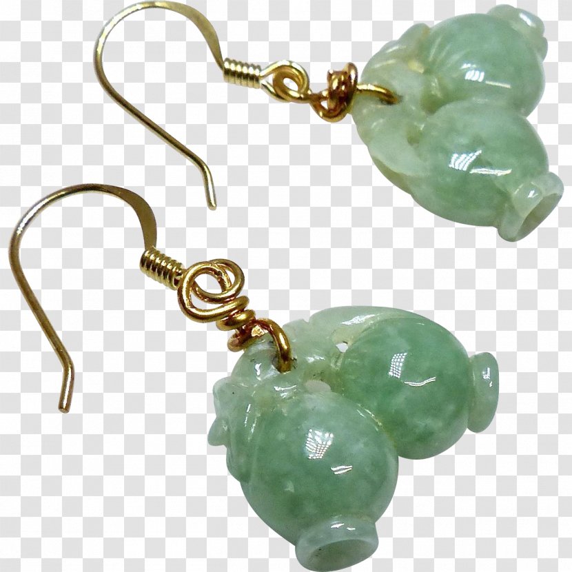 Jade Earring Body Jewellery Emerald - Fashion Accessory Transparent PNG