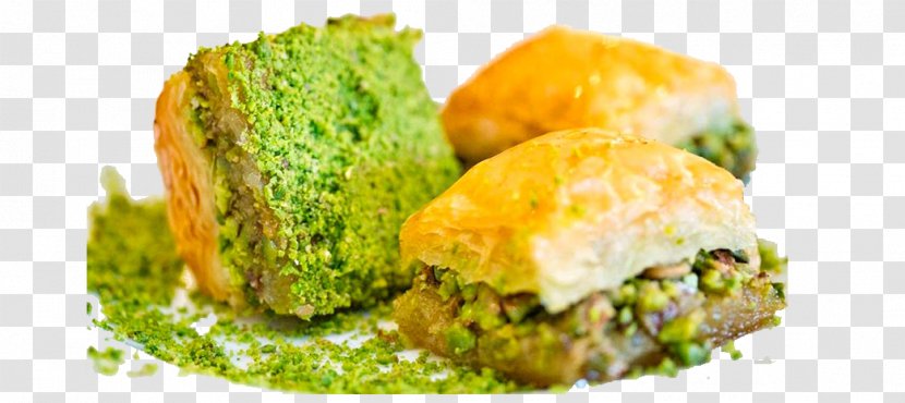 Baklava Turkish Cuisine Kebab Dessert - Leaf Vegetable - Pistachio Havuc Dilimi Transparent PNG