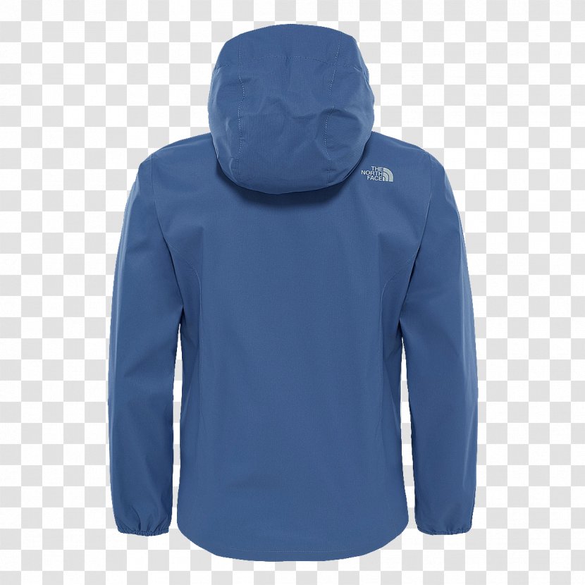 Hoodie Jacket Polar Fleece The North Face - Blue - Reflective Hoops Transparent PNG