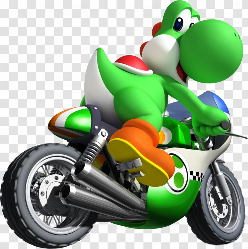 Mario Kart Wii Super & Yoshi Bros. - Bycicle Transparent PNG