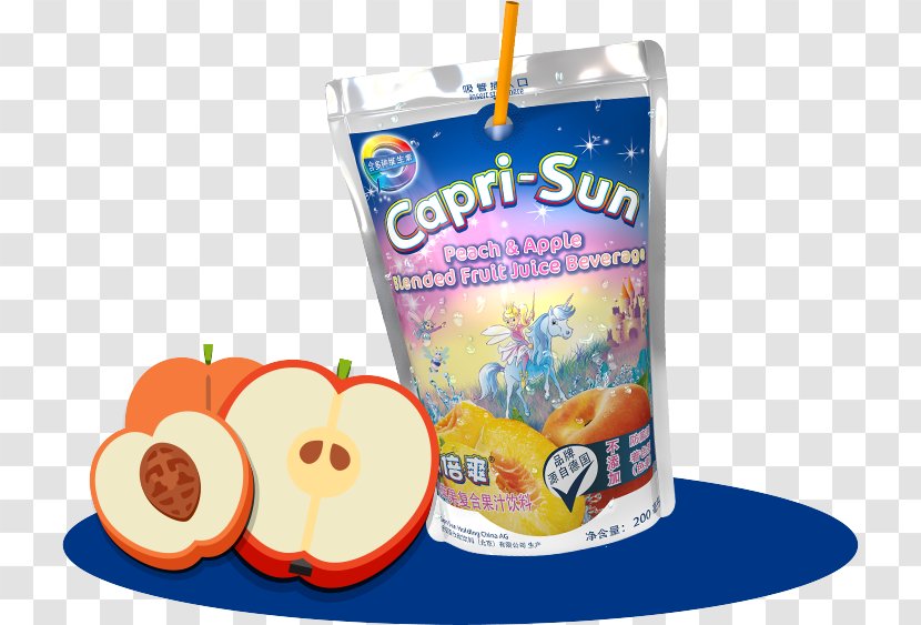 Capri Sun Drink Sonne Elfentrank Vegetarian Cuisine - Fruit Transparent PNG