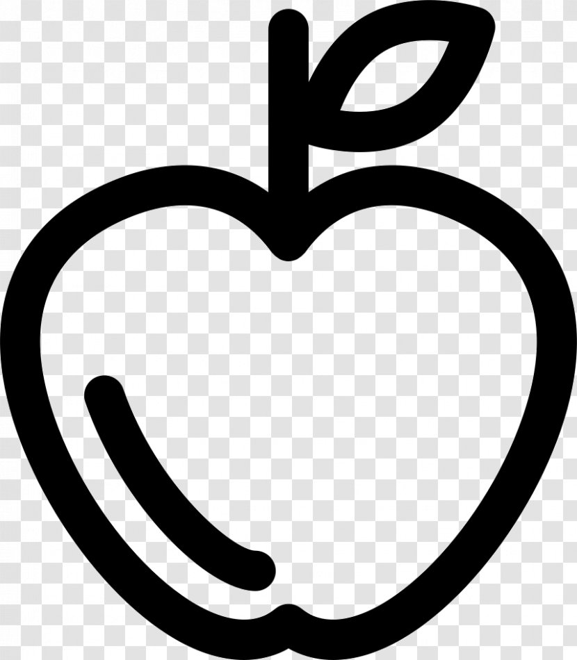 Apple Drawing Clip Art - Silhouette Transparent PNG