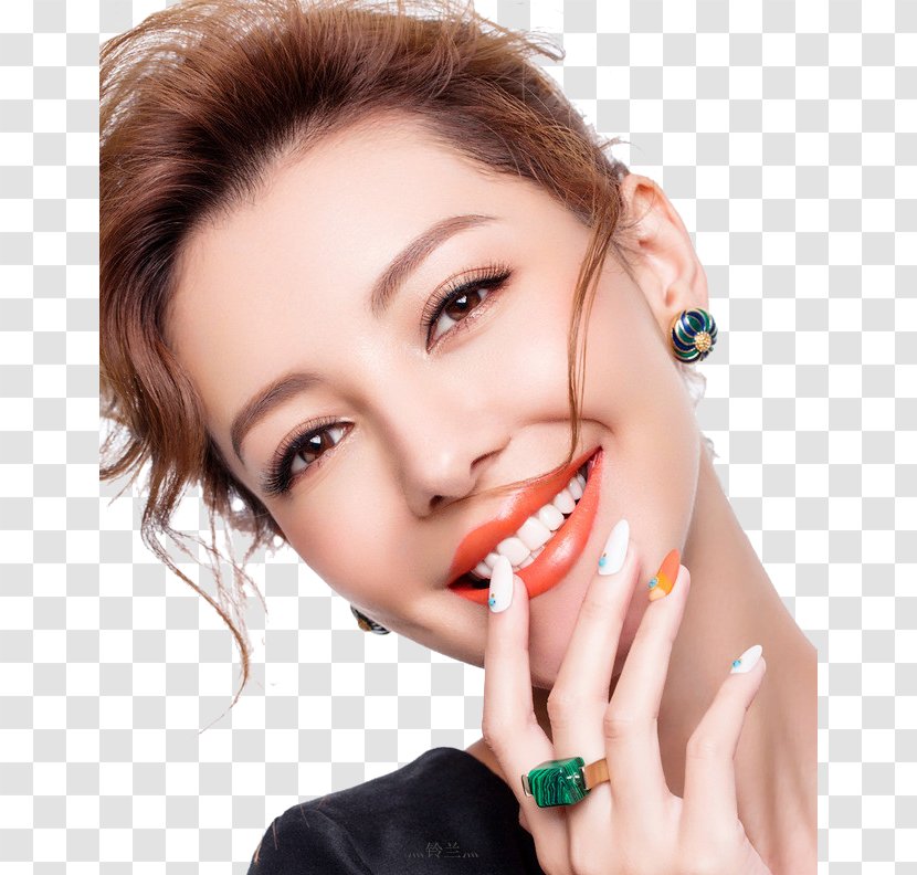 Lip Balm Cosmetics Lipstick Cosmetology - Silhouette - Fashion Makeup Female Face Closeup Transparent PNG