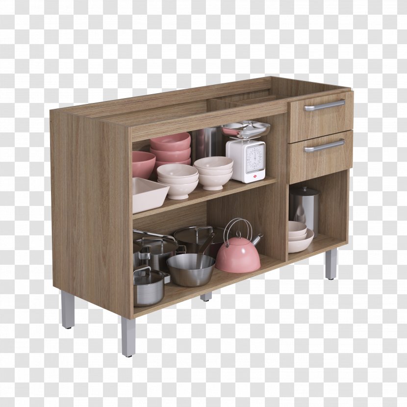 Countertop Armoires & Wardrobes Kitchen Itatiaia Drawer - Furniture Transparent PNG