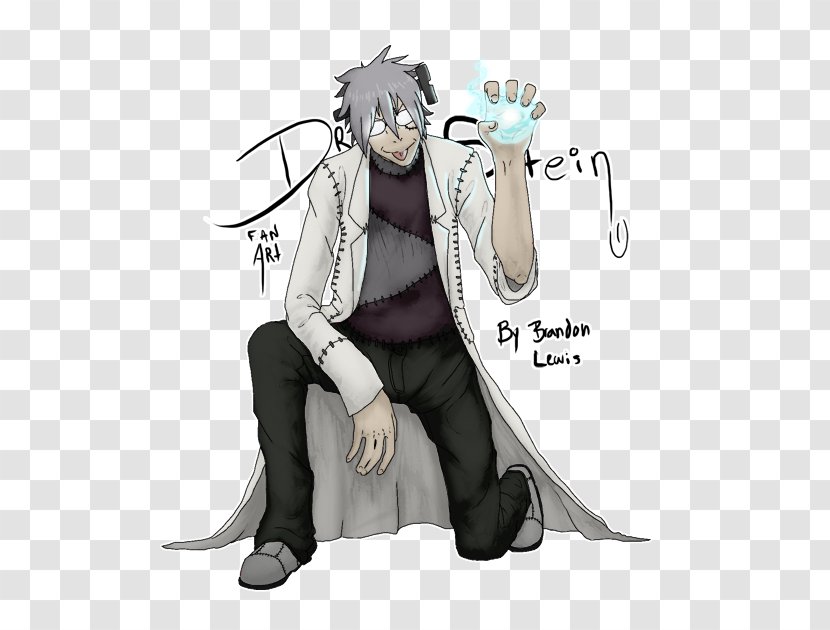 Fan Art Drawing Franken Stein Soul Eater - Cartoon Transparent PNG