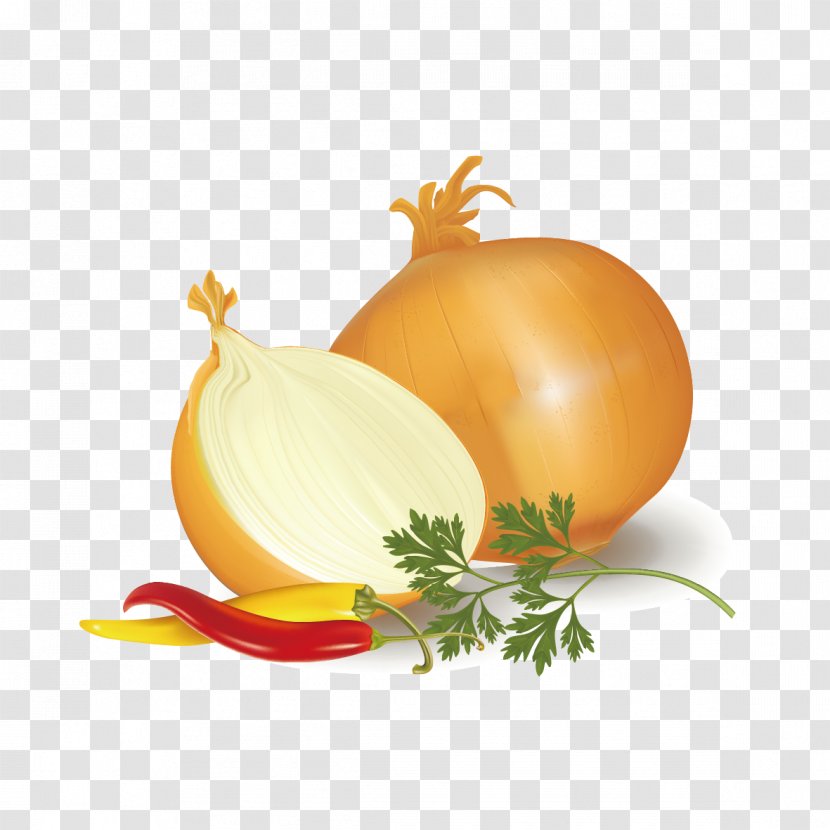 Onion Ring Potato Capsicum Annuum Vegetable - Calabaza - Pattern Transparent PNG