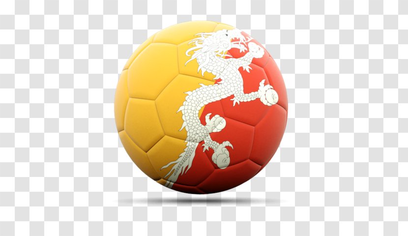 Bhutan National Football Team Desktop Wallpaper Flag Of - Ball Transparent PNG