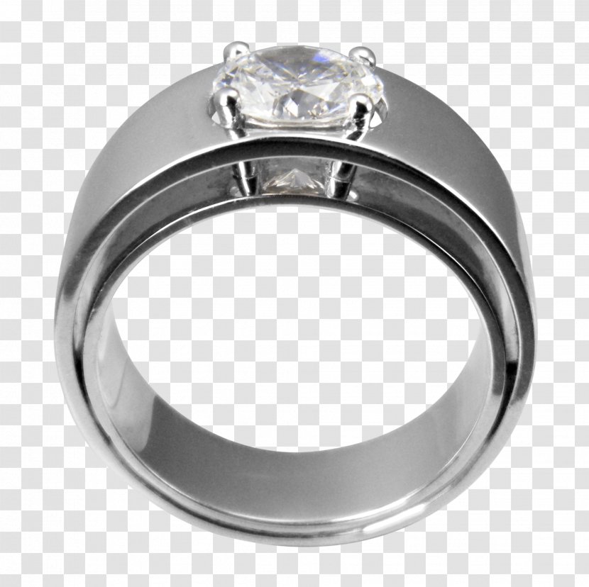 Solitaire Engagement Ring Diamond Gold - Rings Transparent PNG