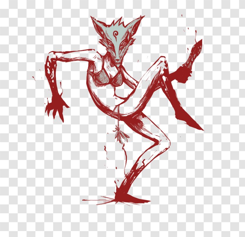Demon Devil Drawing Cartoon - Legendary Creature Transparent PNG