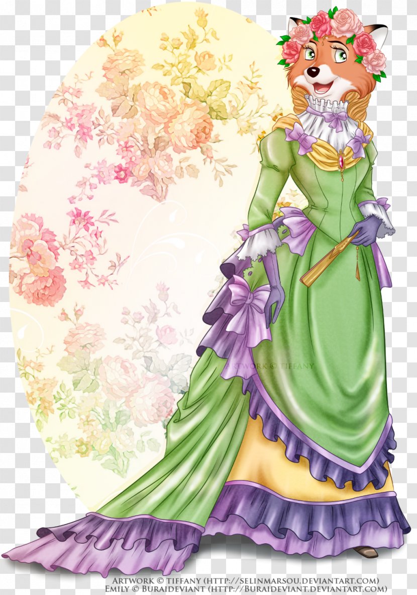 Dress Ball Gown Drawing Evening - Heart - Spring Doll Transparent PNG