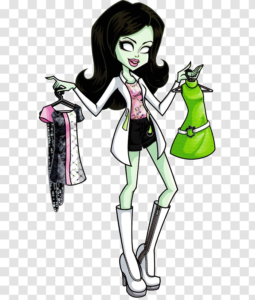 Monster High Ghoul Fair Scarah Screams Doll Frankie Stein Barbie - Frame Transparent PNG