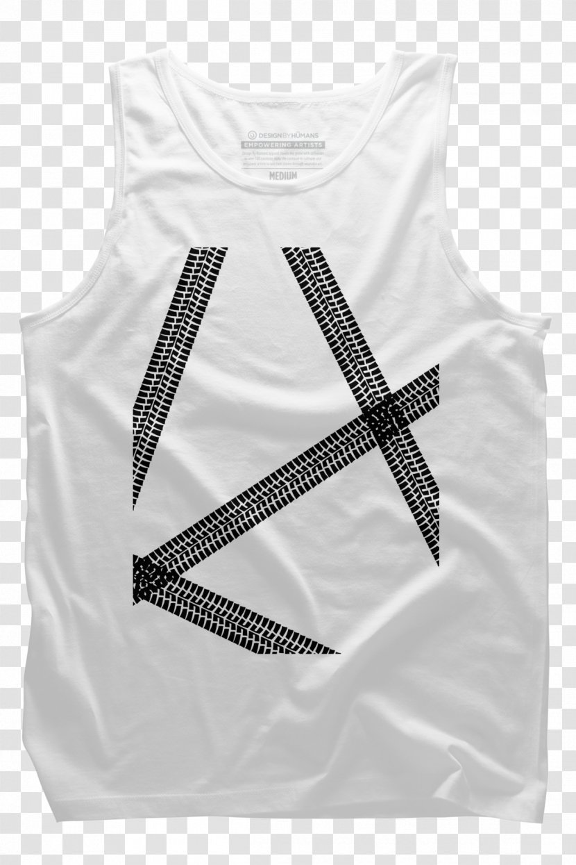 T-shirt Gilets Sleeveless Shirt Clothing - Design By Humans Transparent PNG