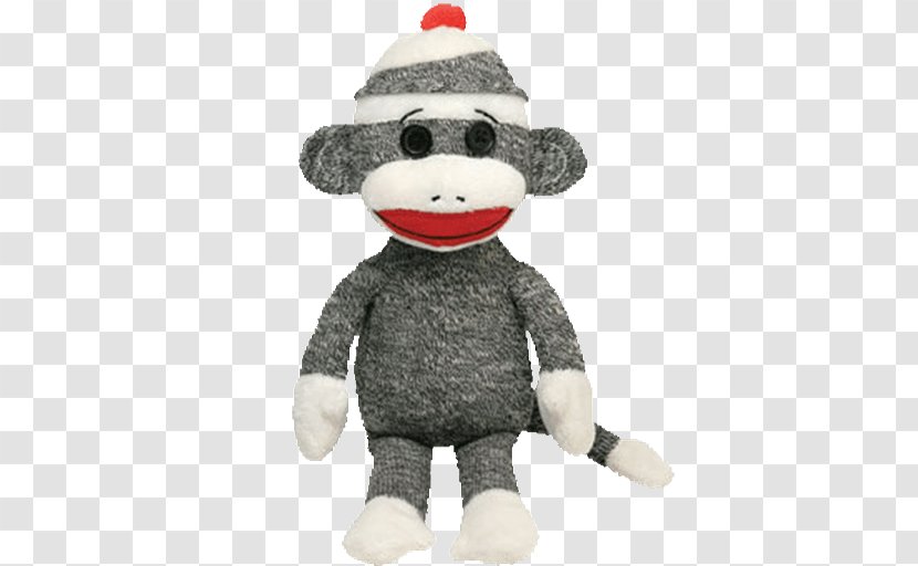Beanie Babies Sock Monkey Ty Inc. Stuffed Animals & Cuddly Toys Amazon.com - Heart Transparent PNG