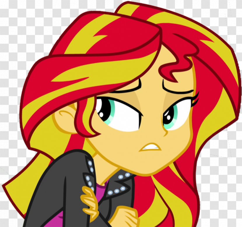 Sunset Shimmer Twilight Sparkle Applejack Pinkie Pie Rainbow Dash - Art - Equestria Girls Rocks Credit Song Transparent PNG