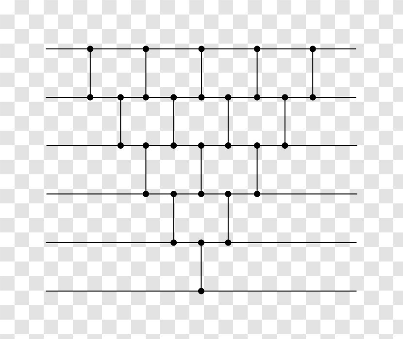 Sorting Network Algorithm Batcher Odd–even Mergesort Computer Science Bitonic Sorter - Flower - Ethernet Svg Transparent PNG